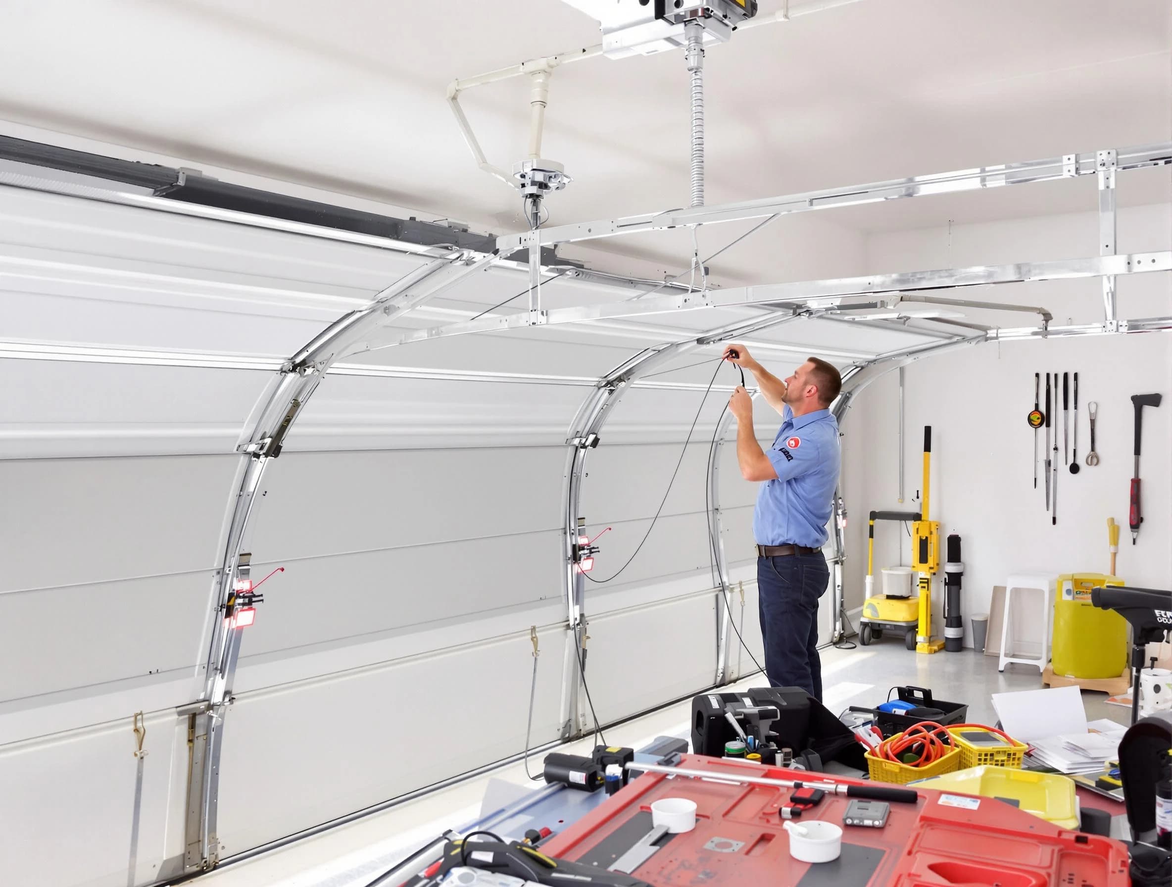 Garage door cable repair service by Gunbarrel Garage Door Repair in Gunbarrel