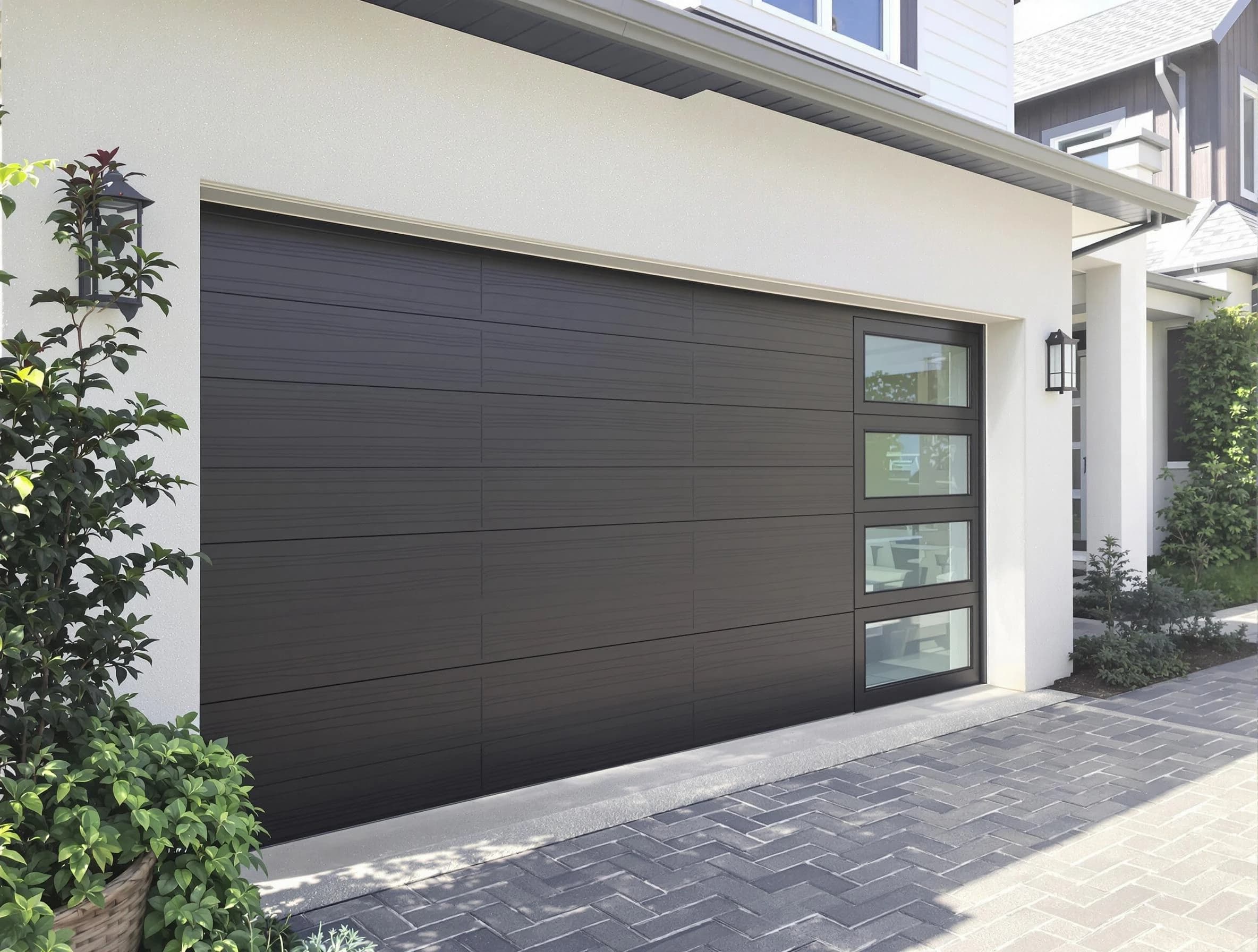 Custom garage door installation by Gunbarrel Garage Door Repair in Gunbarrel