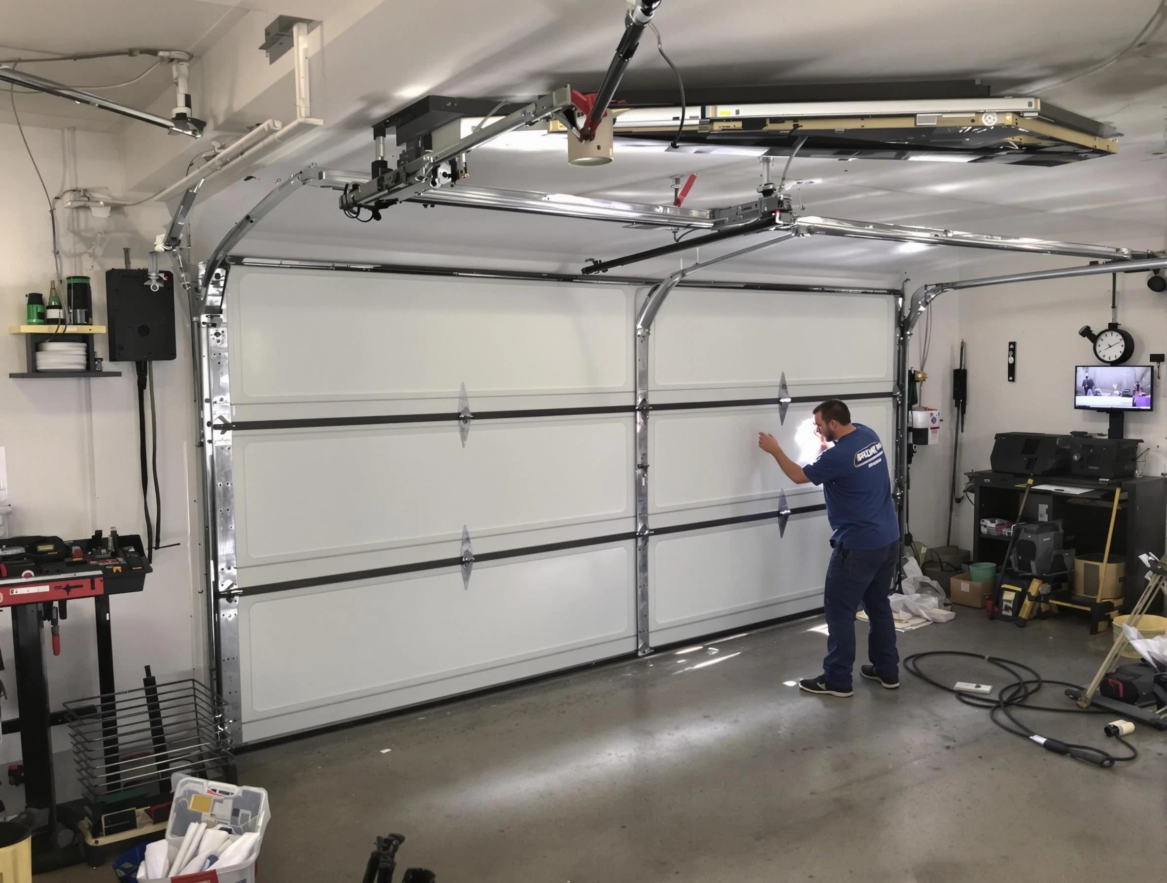 Professional garage door repair service by Gunbarrel Garage Door Repair in Gunbarrel