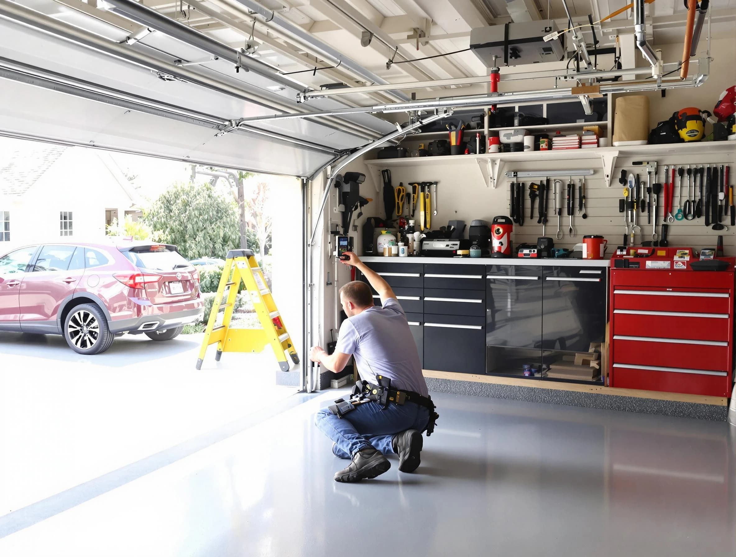Local garage door repair service by Gunbarrel Garage Door Repair in Gunbarrel