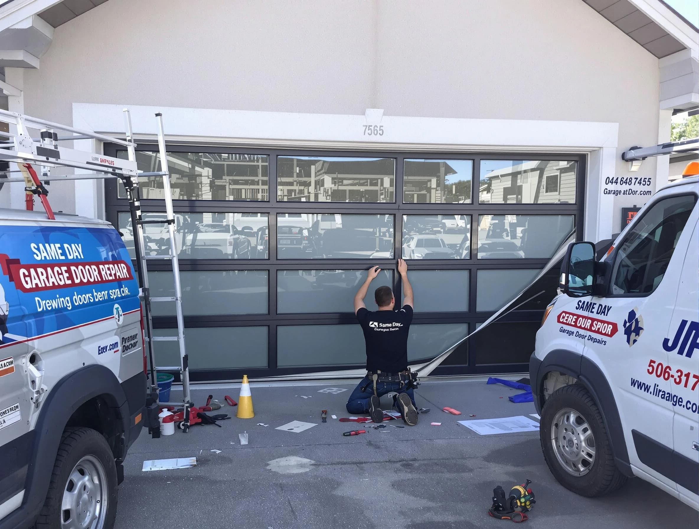 Gunbarrel Garage Door Repair providing same-day garage door repair in Gunbarrel
