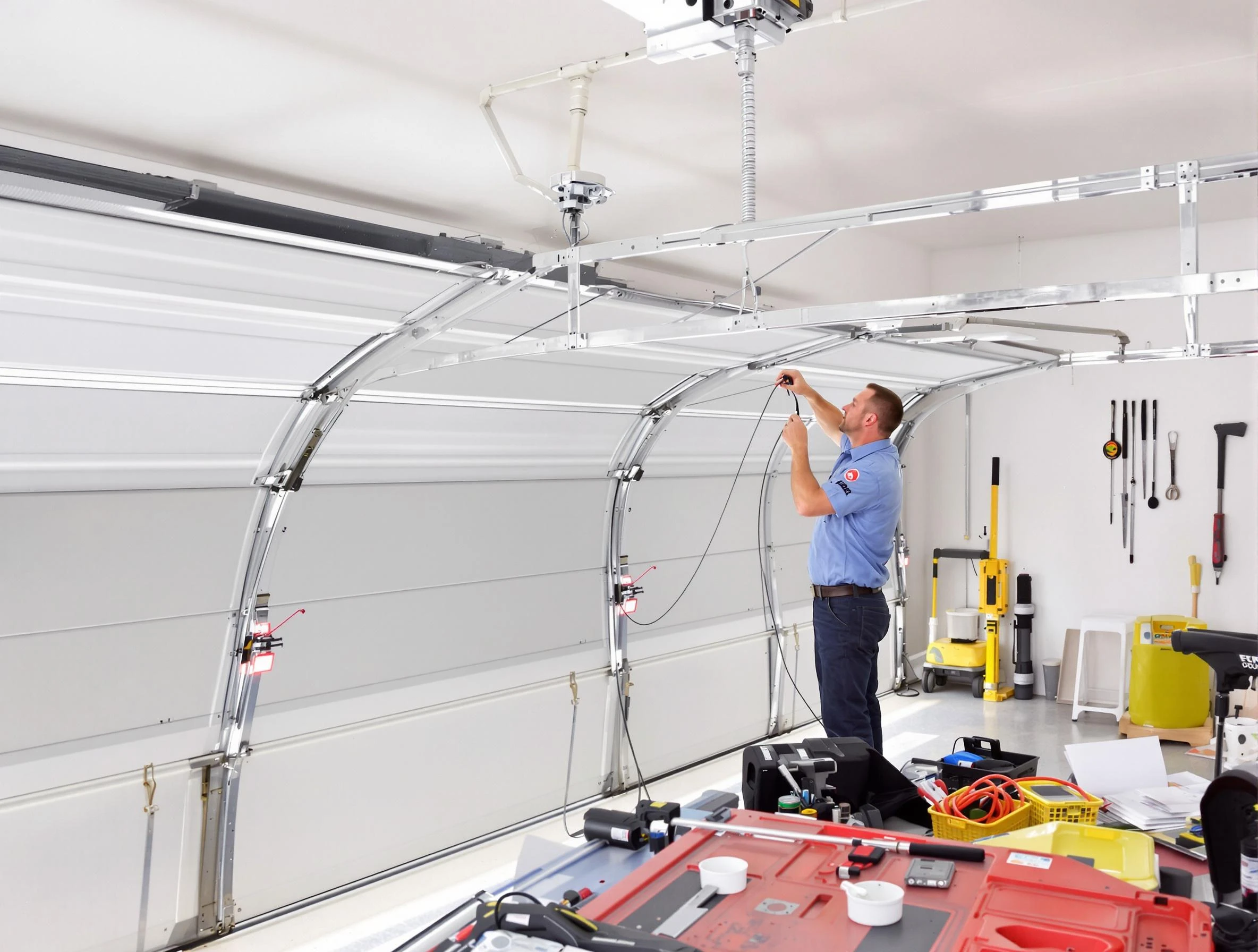 Garage door cable repair service by Gunbarrel Garage Door Repair in Gunbarrel