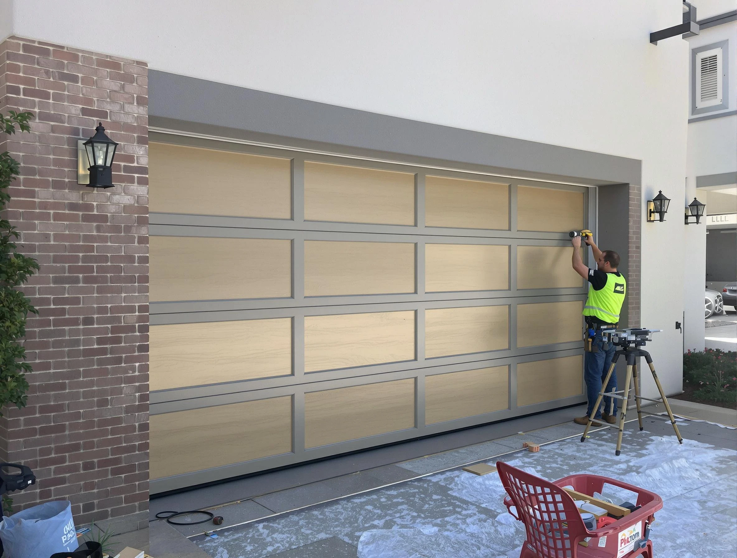 Garage door replacement service by Gunbarrel Garage Door Repair in Gunbarrel