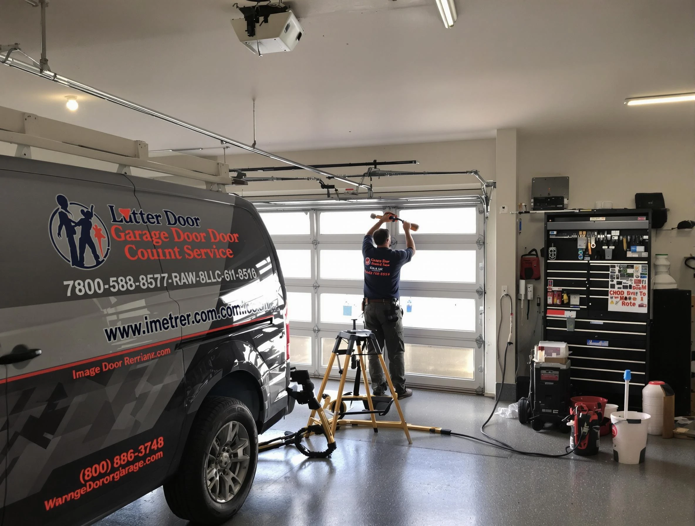 Gunbarrel Garage Door Repair rapid response team performing same-day repair in Gunbarrel